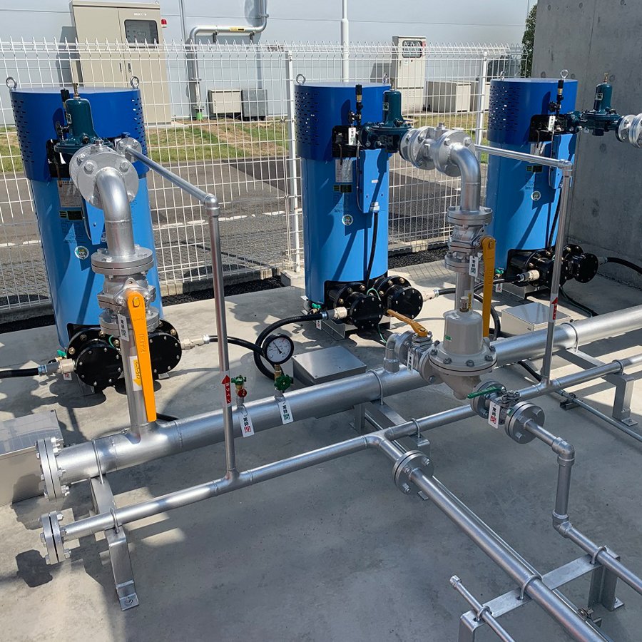 べーパーライザーの設置